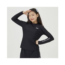 아레나 ARENA [아레나수영복] 인스파이어 아동 레저 래쉬가드 A4BG1GC81BLK