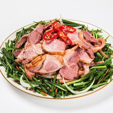 오븐에 구운 북경오리 슬라이스 2kg 벌크, 1개