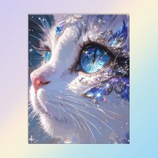 votgl diy페인팅 피포페인팅 명화그리기 그림그리기유화그리기세트40 x 50cm, 10폭포, 1개