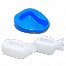 이동식 소변통 휴대용 화장실 휴대용변기 이동식소변통 간이소변통 캠핑오줌통 소변주머니 남자소변기 휴대, 1개, 소변기 여성용 블루