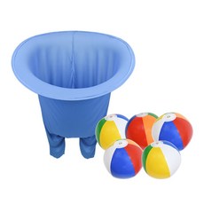 공받기게임세트(바지1개+공5개) 레크레이션 행사 단체놀이, 1개, 블루