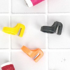 손가락 착용 실밥정리 휴대용 절단 도구 바느질 작업 핸드메이드 공예 재단 보조용품, 1개, 상세페이지 참조