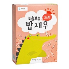 [바다모음] 보슬보슬 밥새우, 새우맛, 1개, 50g