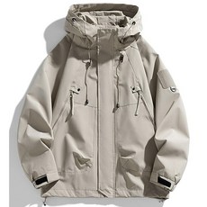 Asure 아웃도어 등산복 여성 단색 방수 바람막이 자켓