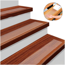 운그라도 초강력 깔끔한 계단 미끄럼방지 스티커, 투명, 10개