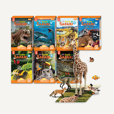 큐리오 사파리 AR 동물카드 7종, 페이퍼백, 공룡 2편