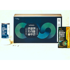 [한국야쿠르트] 관절엔 트리플 솔루션 무릎 연골 관절 뼈 옵티 MSM 콘드로이친, 1박스