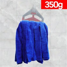 미소진몰 고중량 마포걸레 리필용 FBZ 350g 20x35, 다크블루, 5개