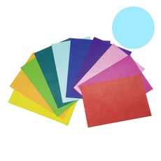 즐거운날 8절 하늘 색화지 100매 360x240mm 조형도구