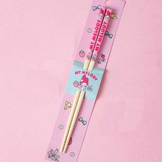 산리오 대나무 나무 젓가락 마이멜로디, 혼합, 1개