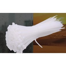 自行車束帶 線材整理固定束帶 自行車配件, 1.白色5*400MM-50條, 1套