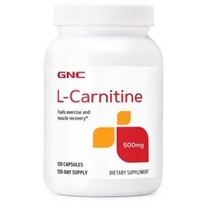 지엔씨 엘 카르니틴 500mg 캡슐 GNC L-Carnitine, 1개, 120정
