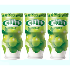 hy 한국야쿠르트 거꾸로 얼려먹는 야쿠르트 샤인머스켓 아이스포장, 110ml, 10개