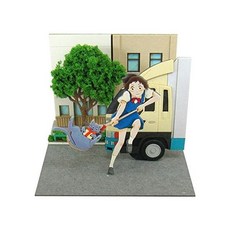 산케이 스튜디오 지브리 고양이의 보답 고양이 행렬 페이퍼크래프트 MP07-62, Catch the Rune