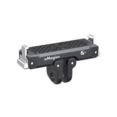Insta360 GO Ultra 전용 풀메탈 마그네틱 퀵 릴리즈 베이스 인스타360 고 울트라, 다크 블랙, AC-X116, 1개