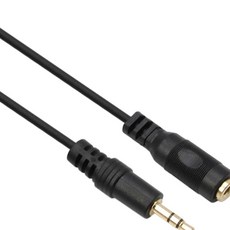 이어폰연장 헤드셋선연장하기 스테레오 3.5mm 케이블 2.8Ø 헤드셋 음향기기연결