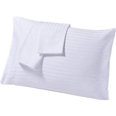 COTTON STICH 유아용 베개 커버 2개 세트 미니 베개 커버 600수 면 아동용 부드럽고 가벼운 베개 커버 (와인 유아 30.5 x 40.6cm(12 x 16인치, Toddler 14x19 Zipper, 흰색 스트립