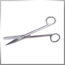 재사용 가능 수동식 의료용가위 18cm, 1개
