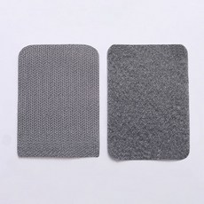 約翰家庭百貨 坐墊防滑貼 魔鬼氈強力吸附 防滑固定貼 止滑魔術氈 地毯防滑貼 止滑墊, 灰色, 1個