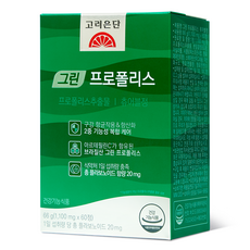 고려은단 그린 프로폴리스 츄어블정, 60정, 1100g, 1개
