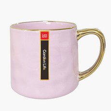 홈까페 도자기 빅 머그컵 540ml 큰머그컵 예쁜 머그잔, 핑크, 1개
