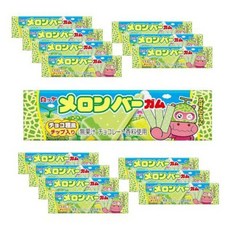 일본 롯데 멜론맛 껌 9개입 15개