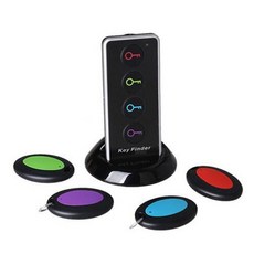 電子尋物器 無線防丟器 一拖四 鑰匙尋找器 鑰匙定位器 防丟神器 物品追蹤器