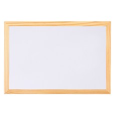 木質邊框公佈欄留言板 黑板 白板 軟木板 單面告示牌 裝飾佈置 備忘錄 廣告看板, 小號白板