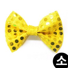 JINI 어린이 나비 넥타이 옐로우 소 유아리본넥타이