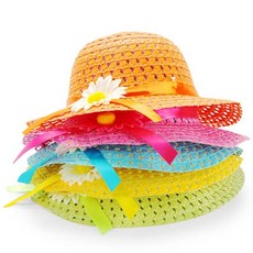 유아용 여름 밀짚모자 만들기모자 어린이집 유치원