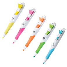 3M 689 標籤螢光筆 重點標記 色彩鮮明 可重複黏貼, 1個, 綠