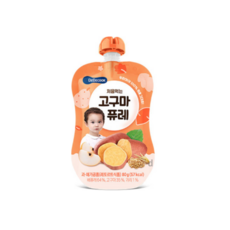 베베쿡 처음먹는 고구마 퓨레, 80g, 12개