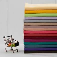 유명한원단 튜브폭 20수 립 시보리 스판 다이마루 원단 16종, 카키브라운(SS), 1개