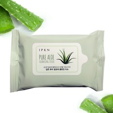 입큰 퓨어 알로에 클렌징 티슈 20매, 20매입, 1개