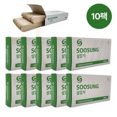 수성 나무설압자 100개입, 10세트, 혀누르개