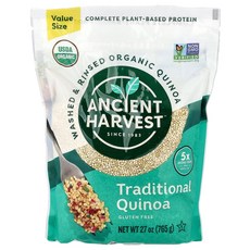 아이허브 세척 퀴노아 전통 퀴노아 765g(27oz), ANC12007, 1개