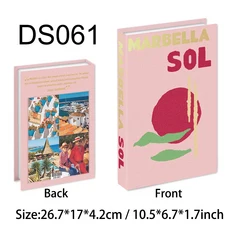 여행 시리즈 가짜 책 장식 커피 테이블 거실 패션 소품 홈 인테리어 모델 룸 IBIZA CAPRI, 02 Not Open, 19 IR132