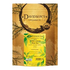 Davidson's Tea Bulk 얼 오브 그레이 그린 473.2ml(16온스), 그린 나뭇잎 푸른 하늘, 473.2ml