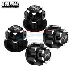 ARRMA 1/5 KRATON용 GPM 7075-T6 합금 휠 너트 캡 로커 17/24mm 렌치에 적합, [04] 검정색