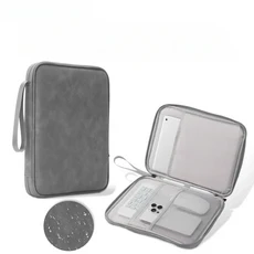 iPad Pro 12.9 용 태블릿 슬리브 백 11 인치 10th Air 5 4 3 9th 8th 7th Generation 방수 지퍼 파우치, 02 8.3-11 inch 6pcs, 02 dark grey