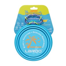 艾爾發寵物 LaRoo 萊諾 假日系列 寵物外出摺疊碗 大口徑 大容量 2色, 藍色, 1個