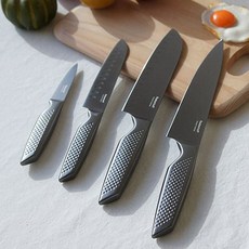 티타늄 코팅 주방칼 레벤홉 블랙라벨 칼 식도 4종류 nys+9599ba