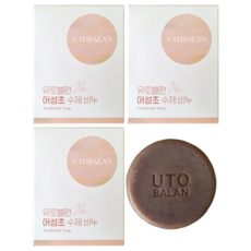 Utobalun Eoseongcho 手工皂, 3個, 85g