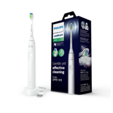 필립스 소닉케어 3100 시리즈 음파 전동칫솔, HX3671/23, 화이트, 1개