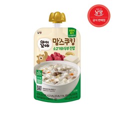 맘스쿠킹 유아 이유식(12개월~) 소고기두부 100g, 1개, 소고기와 두부 진밥