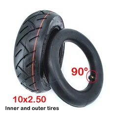 타이어CST 10x2.25 전기 스쿠터 용 공압 타이어 내부 외부 튜브 10 인치 타이어 교체 부품, inner and outer tire, 1개