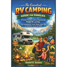 (영문도서)The Essential RV Camping Guide for Families: A Family-Friendly Guide to Planning... Paperback, Independently Published, English, 9798244011258