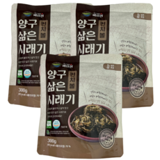 빠뿡 바람찬 시래기 PB-01 S급 양구시래기 바로먹는 베이직 (펀치볼), 3개, 300g