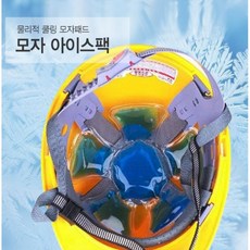 비브랜드 모자 아이스팩 안전모 헬멧 DD-13120 쿨링 모자패드 냉온찜질팩, 비브랜드 모자 아이스팩 안전모 헬멧 DD-13120 쿨