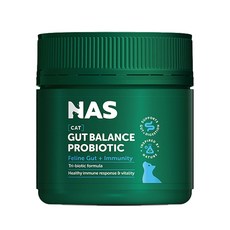 NAS 平衡益生菌, 1個, 腸道平衡益生菌 (犬貓專用),80g/罐, 80g, 益生菌
